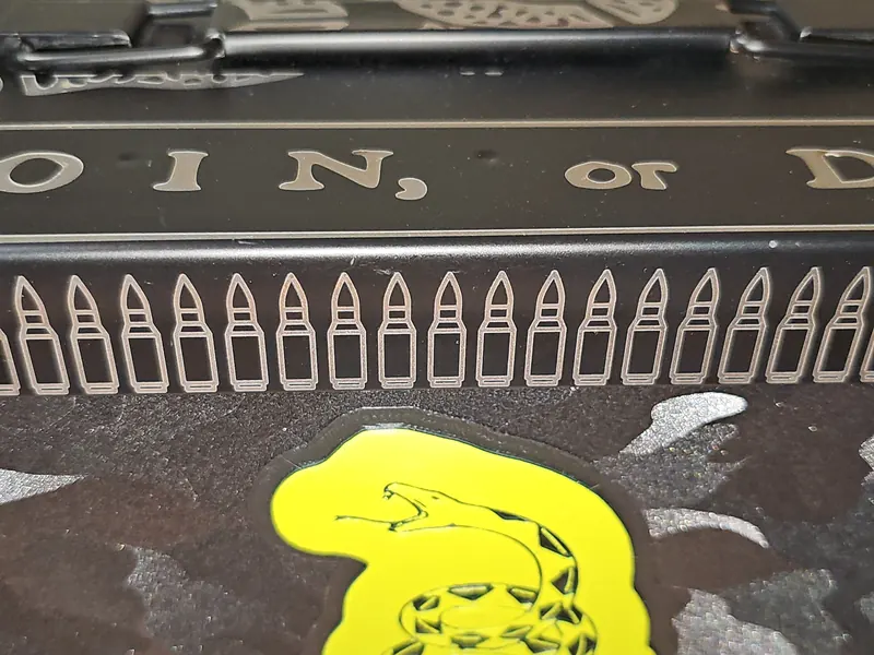 Custom Ammo Can - Laser engraved metal storage